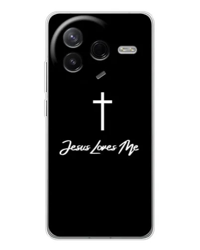 Чехол для Xiaomi Civi 4Pro с картинкой «Иисус любит тебя»