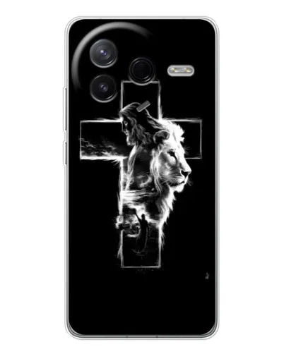 Чехол для Xiaomi Civi 4Pro с картинкой «Сияющий крест Jesus» Чехол для Xiaomi Civi 4Pro с картинкой «Сияющий крест Jesus»