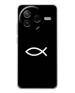 Чехол для Xiaomi Civi 4Pro с картинкой «Символ рыбы Jesus» Чехол для Xiaomi Civi 4Pro с картинкой «Символ рыбы Jesus»