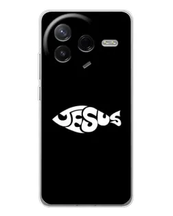 Чехол для Xiaomi Civi 4Pro с картинкой «Рыба Jesus» Чехол для Xiaomi Civi 4Pro с картинкой «Рыба Jesus»