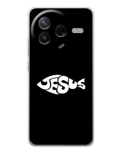 Чехол для Xiaomi Civi 4Pro с картинкой «Рыба Jesus» Чехол для Xiaomi Civi 4Pro с картинкой «Рыба Jesus»