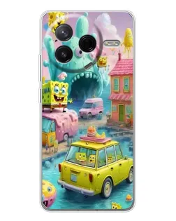 Чехол для Xiaomi Civi 4Pro с картинкой «Монстр-трак приключения»