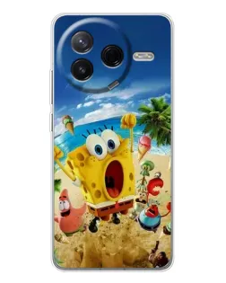 Чехол для Xiaomi Civi 4Pro с картинкой «Развлечения на пляже»