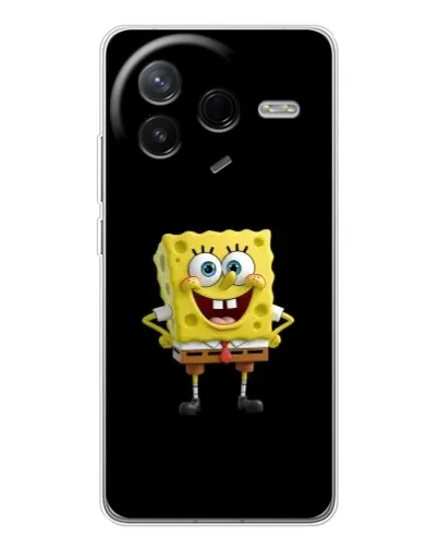 Чехол для Xiaomi Civi 4Pro с картинкой «Классический Губка Боб» Чехол для Xiaomi Civi 4Pro с картинкой «Классический Губка Боб»