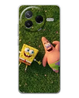 Чехол для Xiaomi Civi 4Pro с картинкой «Друзья на лужайке» Чехол для Xiaomi Civi 4Pro с картинкой «Друзья на лужайке»