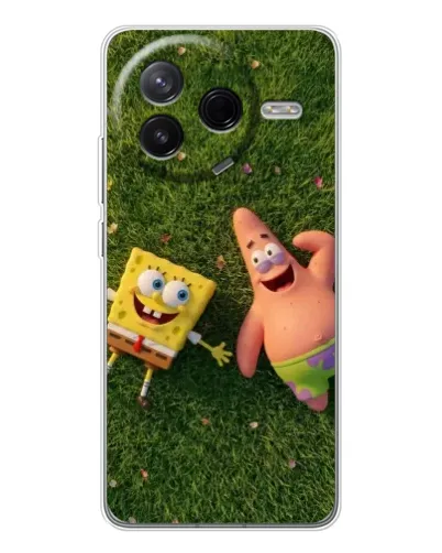 Чехол для Xiaomi Civi 4Pro с картинкой «Друзья на лужайке» Чехол для Xiaomi Civi 4Pro с картинкой «Друзья на лужайке»