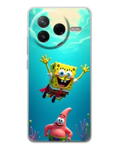 Чехол для Xiaomi Civi 4Pro с картинкой «Спанч Боб под водой» Чехол для Xiaomi Civi 4Pro с картинкой «Спанч Боб под водой»