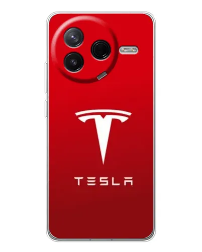 Чехол для Xiaomi Civi 4Pro с картинкой «Tesla Red Classic»