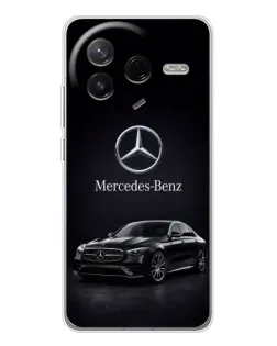 Чехол для Xiaomi Civi 4Pro с картинкой «Mercedes — решетка радиатора»