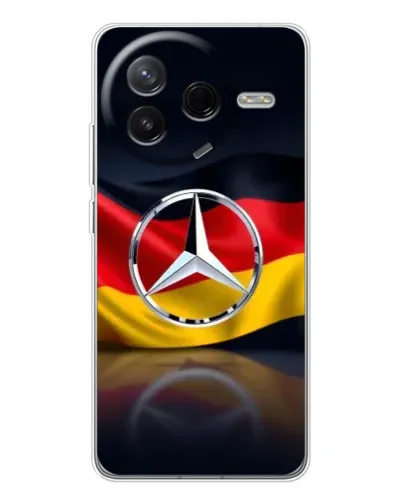 Чехол для Xiaomi Civi 4Pro с картинкой «Mercedes — флаг Германии» Чехол для Xiaomi Civi 4Pro с картинкой «Mercedes — флаг Германии»
