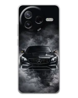 Чехол для Xiaomi Civi 4Pro с картинкой «Mercedes в дыму»