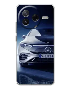 Чехол для Xiaomi Civi 4Pro с картинкой «Mercedes EQ — будущее»