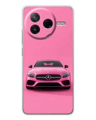 Чехол для Xiaomi Civi 4Pro с картинкой «Розовый Mercedes AMG» Чехол для Xiaomi Civi 4Pro с картинкой «Розовый Mercedes AMG»