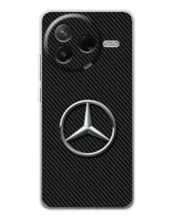 Чехол для Xiaomi Civi 4Pro с картинкой «Карбоновый Mercedes стиль» Чехол для Xiaomi Civi 4Pro с картинкой «Карбоновый Mercedes стиль»