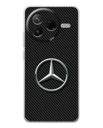 Чехол для Xiaomi Civi 4Pro с картинкой «Карбоновый Mercedes стиль» Чехол для Xiaomi Civi 4Pro с картинкой «Карбоновый Mercedes стиль»