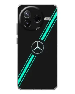 Чехол для Xiaomi Civi 4Pro с картинкой «Спортивные линии Mercedes» Чехол для Xiaomi Civi 4Pro с картинкой «Спортивные линии Mercedes»