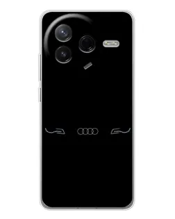 Чохол для Xiaomi Civi 4Pro з картинкою «Audi — світловий підпис»
