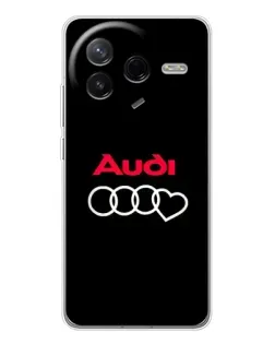 Чохол для Xiaomi Civi 4Pro з картинкою «Логотип Audi Heart»