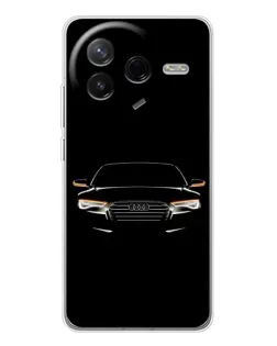 Чохол для Xiaomi Civi 4Pro з картинкою «Audi — нічний контур»
