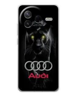 Чохол для Xiaomi Civi 4Pro з картинкою «Пантера та Audi»