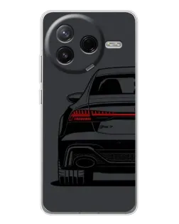 Чохол для Xiaomi Civi 4Pro з картинкою «Задня частина Audi — арт»