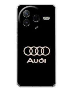 Чохол для Xiaomi Civi 4Pro з картинкою «Audi — золотий логотип»