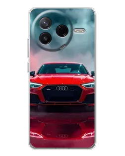 Чохол для Xiaomi Civi 4Pro з картинкою «Audi RS — червоний стиль»