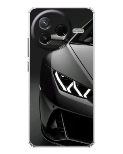 Чехол для Xiaomi Civi 4Pro с картинкой «Lamborghini фары детализация»