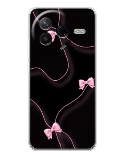 Чехол для Xiaomi Civi 4Pro с картинкой «Розовые ленты» Чехол для Xiaomi Civi 4Pro с картинкой «Розовые ленты»