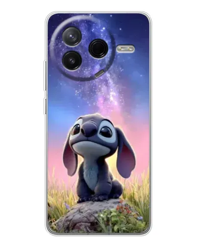 Чехол для Xiaomi Civi 4Pro с картинкой «Стич на рассвете»