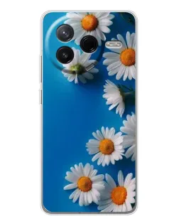 Чехол для Xiaomi Civi 4Pro с картинкой «Белоснежные маргаритки»
