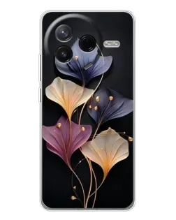 Чехол для Xiaomi Civi 4Pro с картинкой «Лиловые цветы грации»