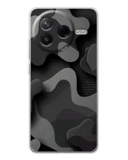 Чохол для Xiaomi Civi 4Pro з картинкою «Темний абстрактний камуфляж» Чохол для Xiaomi Civi 4Pro з картинкою «Темний абстрактний камуфляж»