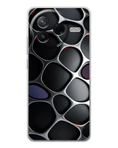 Чехол для Xiaomi Civi 4Pro с картинкой «Объемная темная решетка» Чехол для Xiaomi Civi 4Pro с картинкой «Объемная темная решетка»