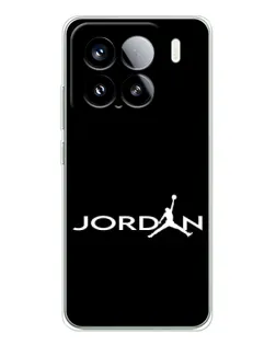 Чехол для Xiaomi Civi 5Pro с картинкой «Jordan White Logo»