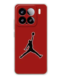 Чехол для Xiaomi Civi 5Pro с картинкой «Jordan Red Back»