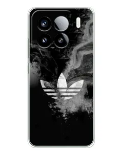 Чехол для Xiaomi Civi 5Pro с картинкой «Абстрактный дым Adidas»