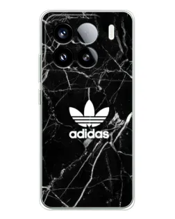 Чехол для Xiaomi Civi 5Pro с картинкой «Белый мрамор Adidas»
