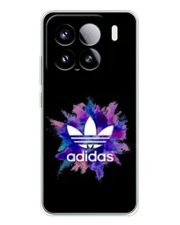 Чехол для Xiaomi Civi 5Pro с картинкой «Взрыв красок Adidas»