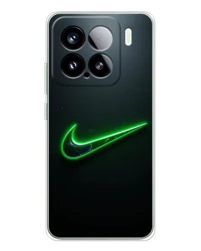 Чехол для Xiaomi Civi 5Pro с картинкой «Неоновый контур Nike»
