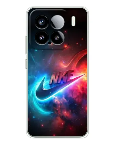 Чехол для Xiaomi Civi 5Pro с картинкой «Огненный логотип Nike»