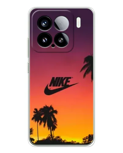Чехол для Xiaomi Civi 5Pro с картинкой «Nike на закате солнца»