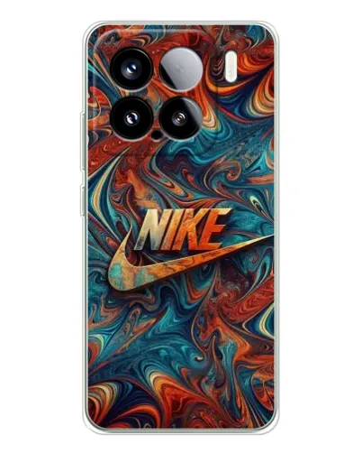 Чехол для Xiaomi Civi 5Pro с картинкой «Nike в абстракции»