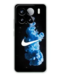 Чехол для Xiaomi Civi 5Pro с картинкой «Nike и синий дым»