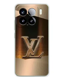 Чехол для Xiaomi Civi 5Pro с картинкой «LV — золотое сияние»