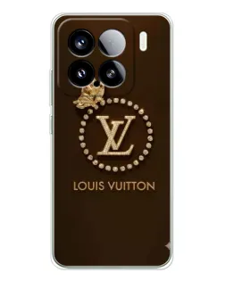 Чехол для Xiaomi Civi 5Pro с картинкой «LV — золотая печать»