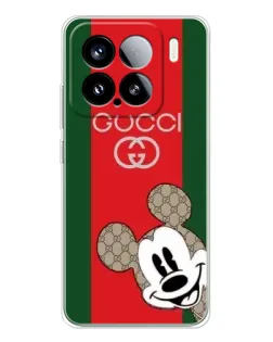 Чехол для Xiaomi Civi 5Pro с картинкой «Gucci — полосы и Микки» Чехол для Xiaomi Civi 5Pro с картинкой «Gucci — полосы и Микки»