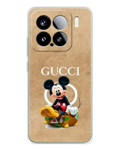 Чехол для Xiaomi Civi 5Pro с картинкой «Микки Маус Gucci — крафт»