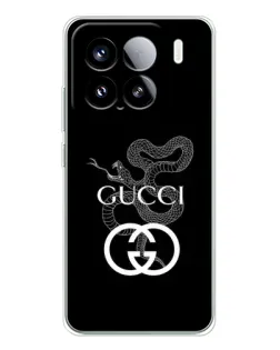 Чехол для Xiaomi Civi 5Pro с картинкой «Gucci — серебряная змея» Чехол для Xiaomi Civi 5Pro с картинкой «Gucci — серебряная змея»