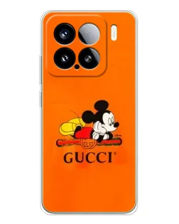 Чехол для Xiaomi Civi 5Pro с картинкой «Микки Маус Gucci — оранж» Чехол для Xiaomi Civi 5Pro с картинкой «Микки Маус Gucci — оранж»